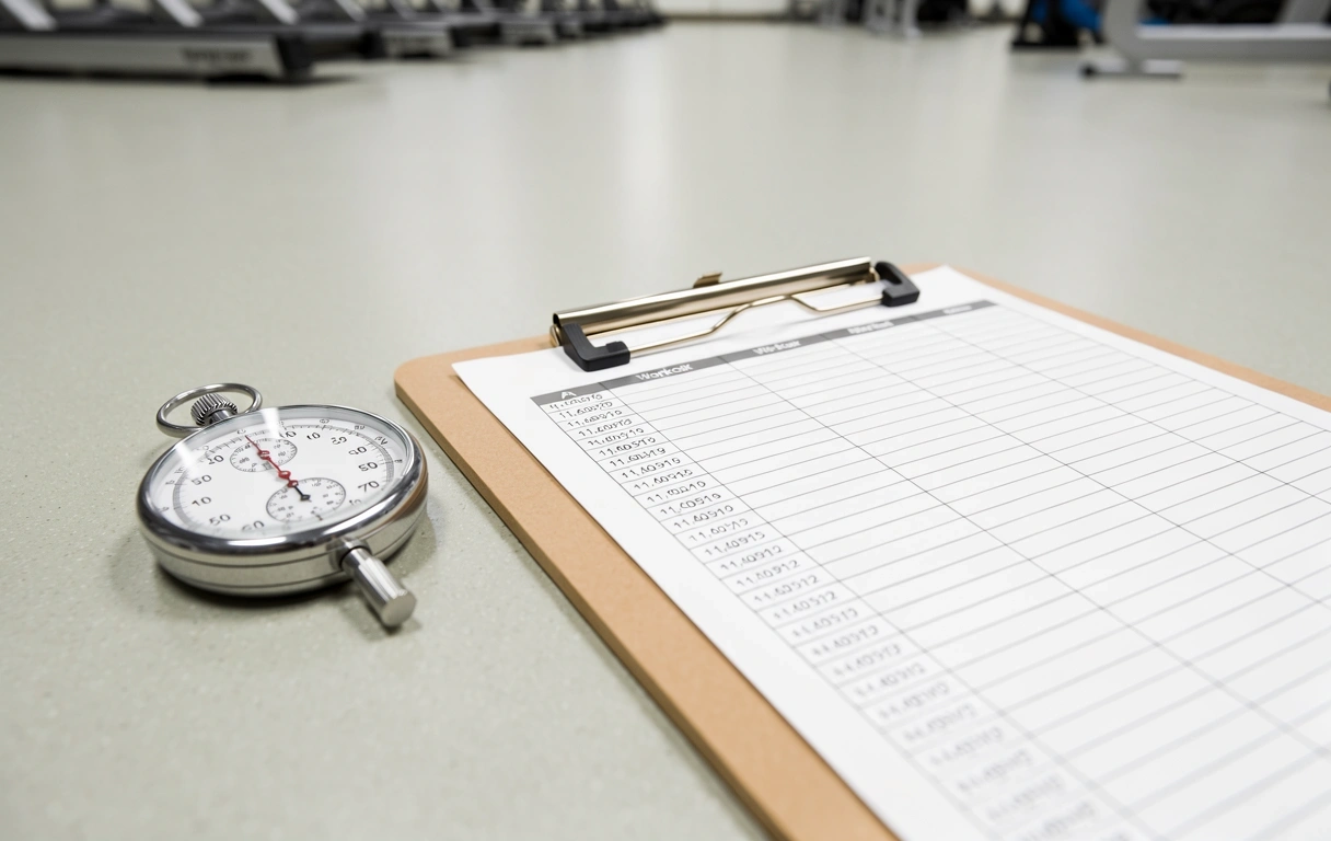 Detail der Trainingsplanung bei Fitmacher